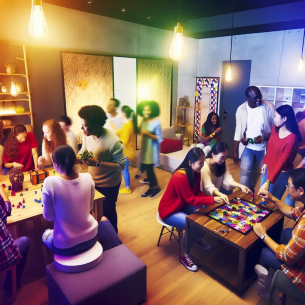 Grupa przyjaciół podczas wydarzenia w PokojGamePL