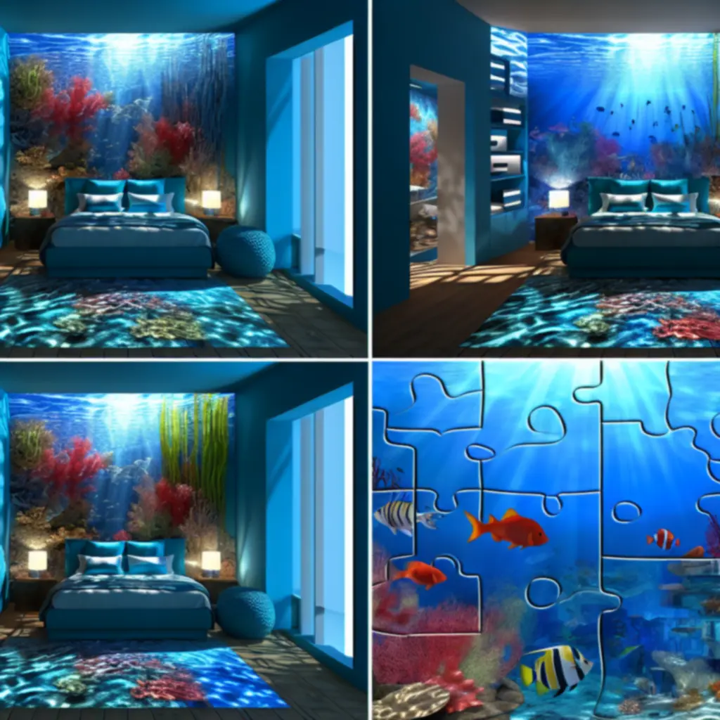 Motyw Underwater Oasis – podwodne widoki i morskie wyzwania