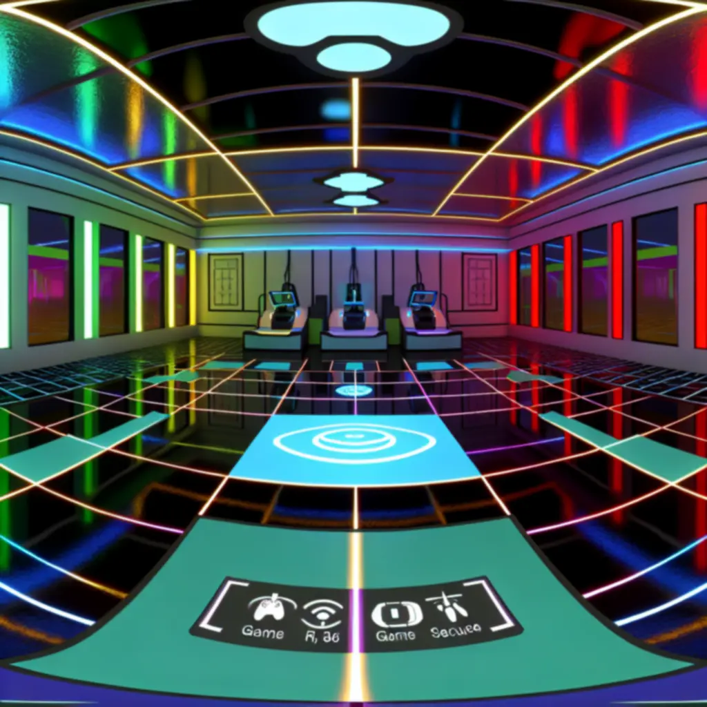 Podgląd 360° – Neo-Sci‑Fi Arena